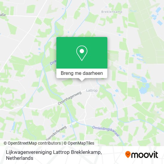 Lijkwagenvereniging Lattrop Breklenkamp kaart