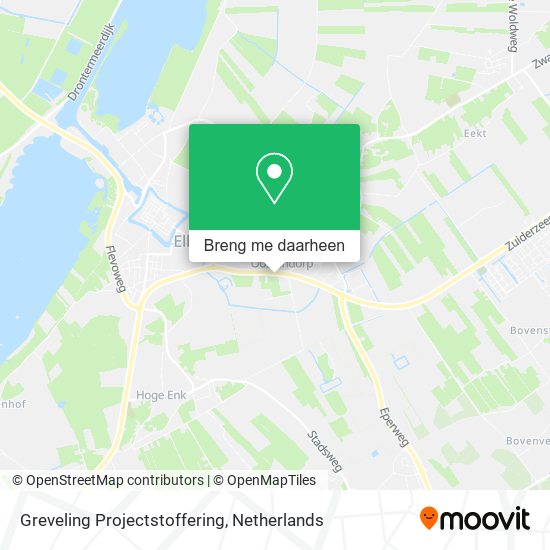 Greveling Projectstoffering kaart