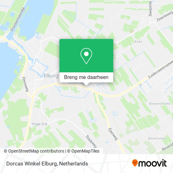 Dorcas Winkel Elburg kaart