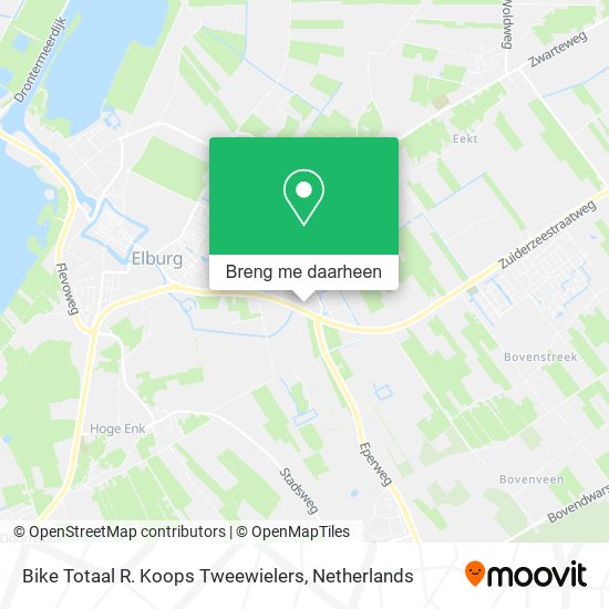Bike Totaal R. Koops Tweewielers kaart