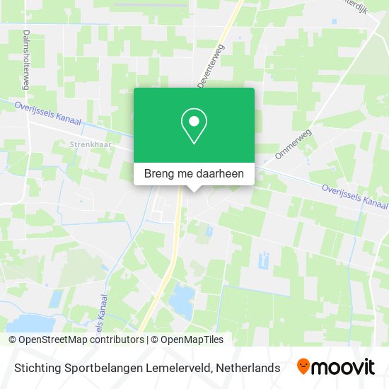 Stichting Sportbelangen Lemelerveld kaart