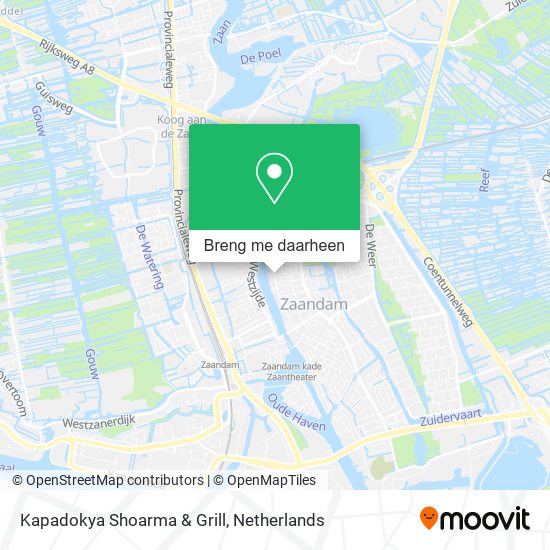 Kapadokya Shoarma & Grill kaart