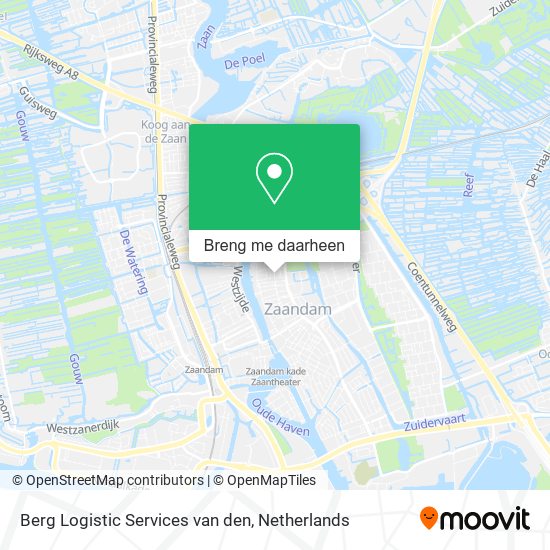 Berg Logistic Services van den kaart