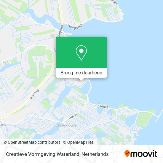 Creatieve Vormgeving Waterland kaart