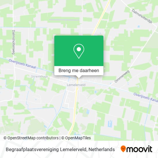 Begraafplaatsvereniging Lemelerveld kaart