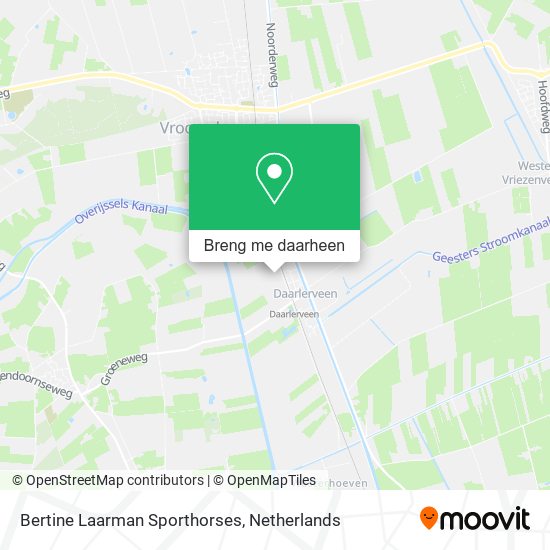 Bertine Laarman Sporthorses kaart
