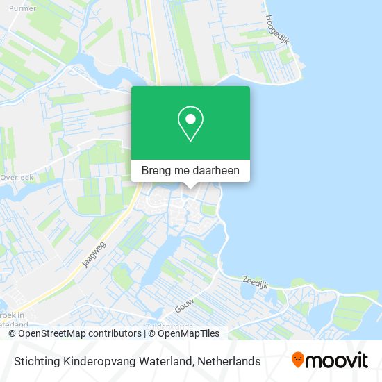 Stichting Kinderopvang Waterland kaart