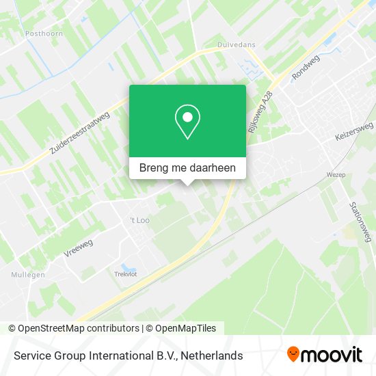Service Group International B.V. kaart