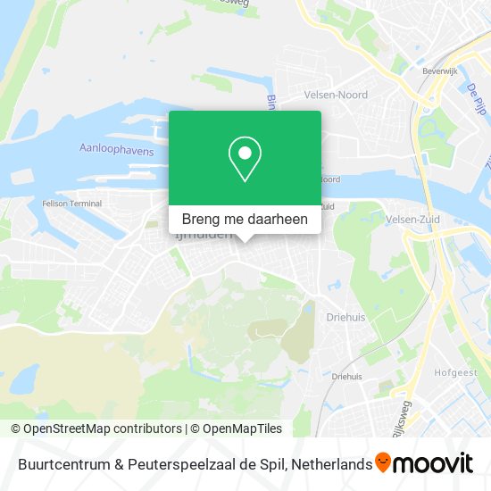 Buurtcentrum & Peuterspeelzaal de Spil kaart