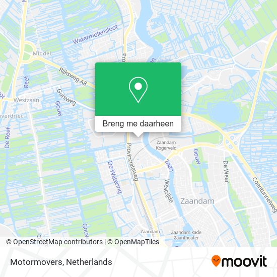 Motormovers kaart