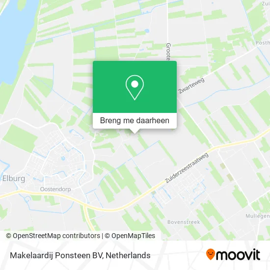 Makelaardij Ponsteen BV kaart