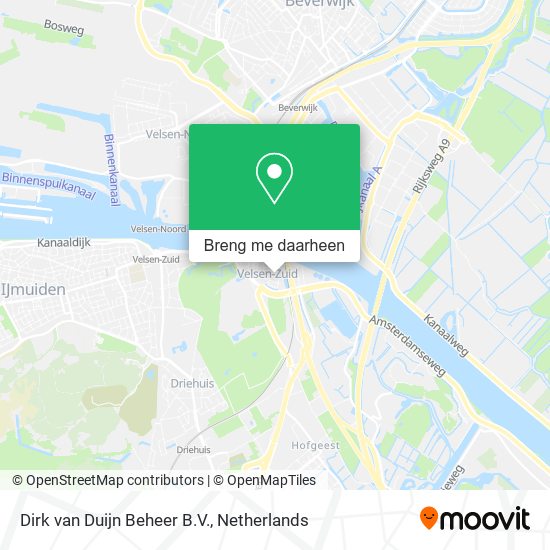Dirk van Duijn Beheer B.V. kaart