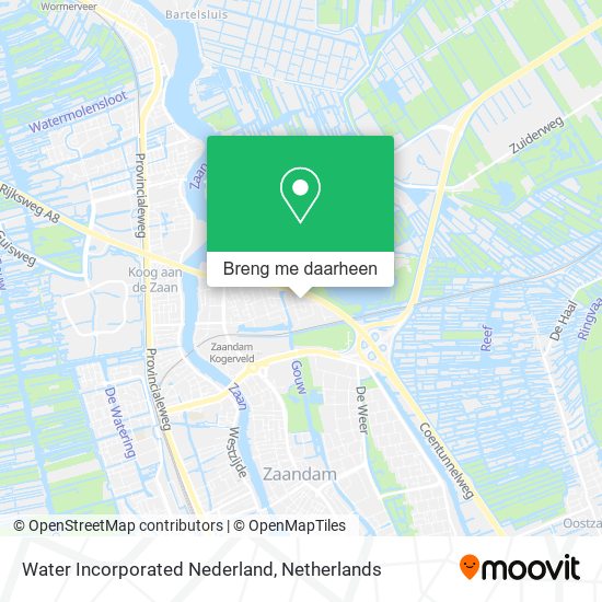 Water Incorporated Nederland kaart