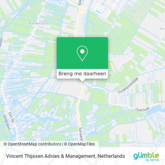 Vincent Thijssen Advies & Management kaart