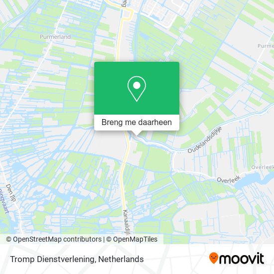 Tromp Dienstverlening kaart