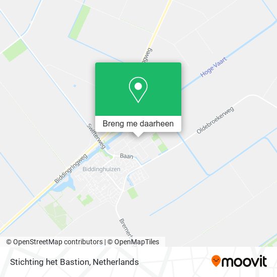 Stichting het Bastion kaart