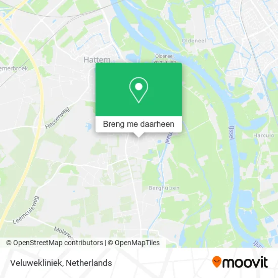 Veluwekliniek kaart