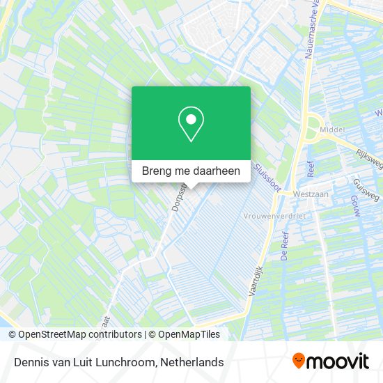 Dennis van Luit Lunchroom kaart