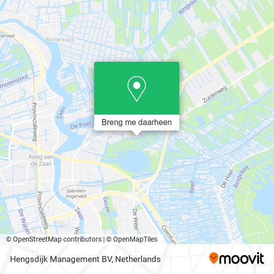 Hengsdijk Management BV kaart