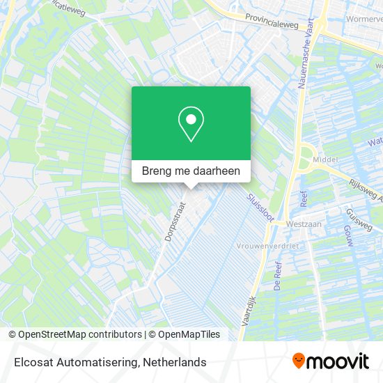 Elcosat Automatisering kaart