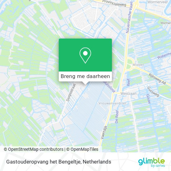 Gastouderopvang het Bengeltje kaart