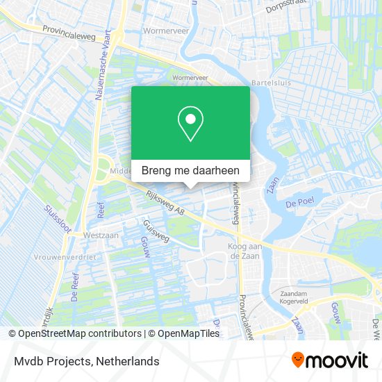 Mvdb Projects kaart