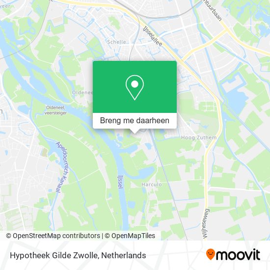 Hypotheek Gilde Zwolle kaart
