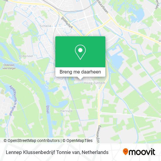 Lennep Klussenbedrijf Tonnie van kaart