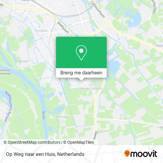 Op Weg naar een Huis kaart