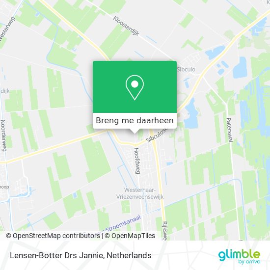 Lensen-Botter Drs Jannie kaart