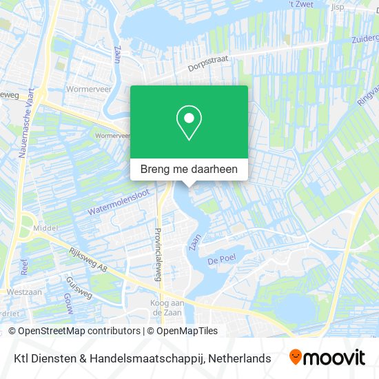 Ktl Diensten & Handelsmaatschappij kaart