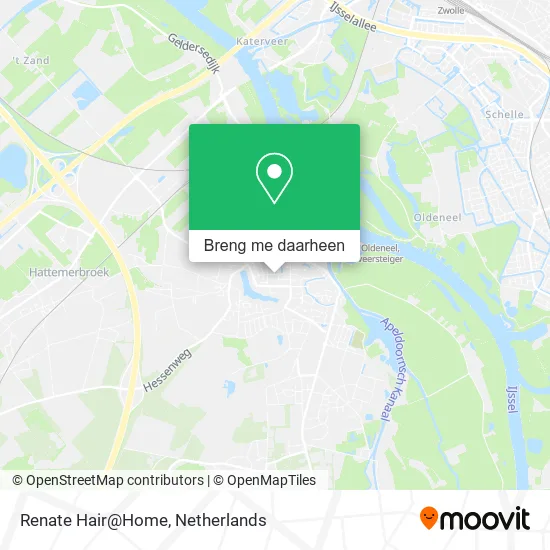 Renate Hair@Home kaart