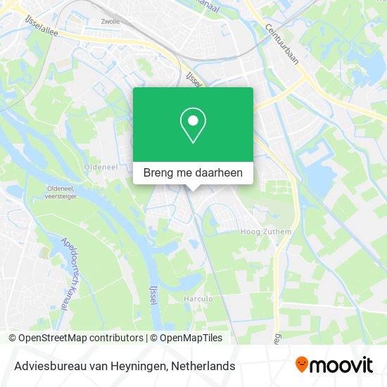 Adviesbureau van Heyningen kaart