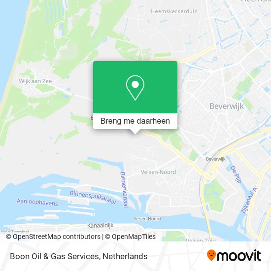 Boon Oil & Gas Services kaart