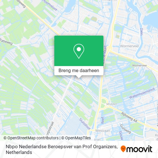 Nbpo Nederlandse Beroepsver van Prof Organizers kaart