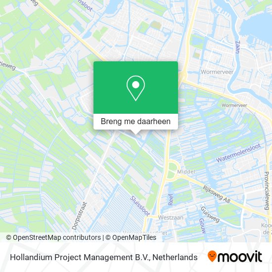 Hollandium Project Management B.V. kaart