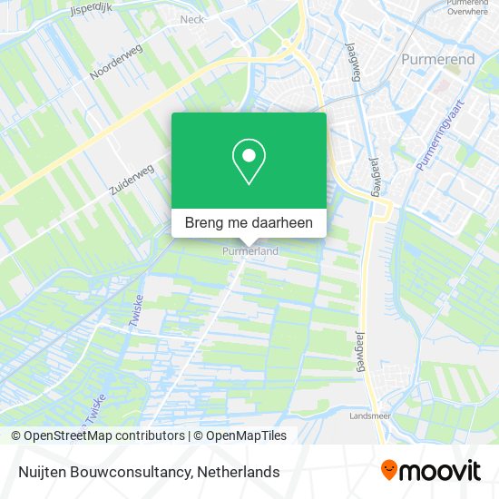 Nuijten Bouwconsultancy kaart