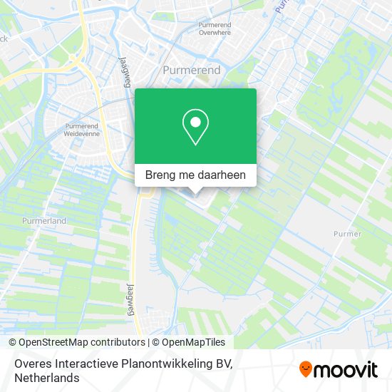 Overes Interactieve Planontwikkeling BV kaart