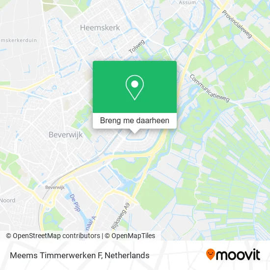 Meems Timmerwerken F kaart