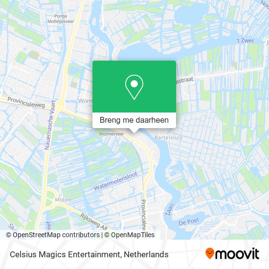 Celsius Magics Entertainment kaart