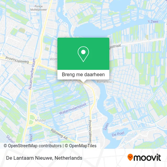 De Lantaarn Nieuwe kaart