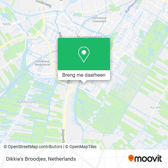 Dikkie's Broodjes kaart