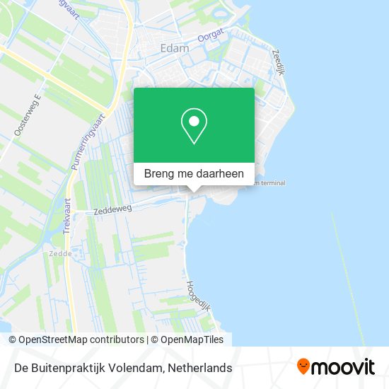 De Buitenpraktijk Volendam kaart