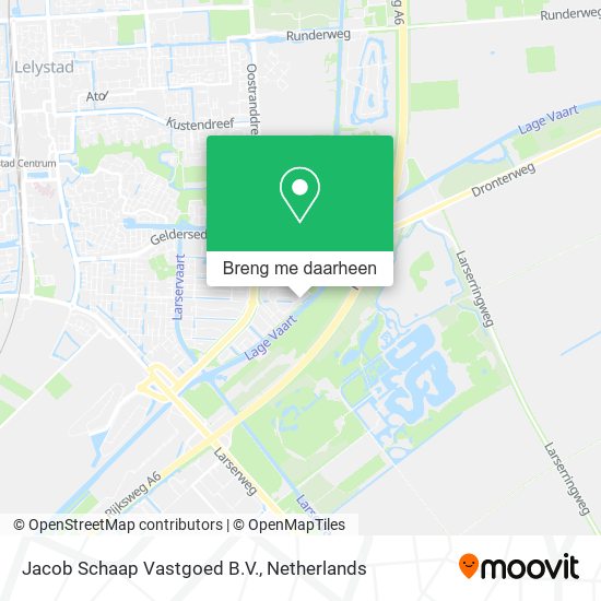 Jacob Schaap Vastgoed B.V. kaart