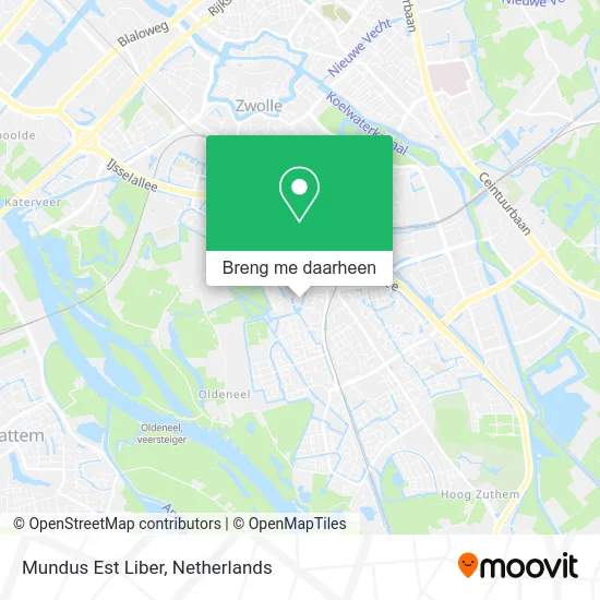 Mundus Est Liber kaart