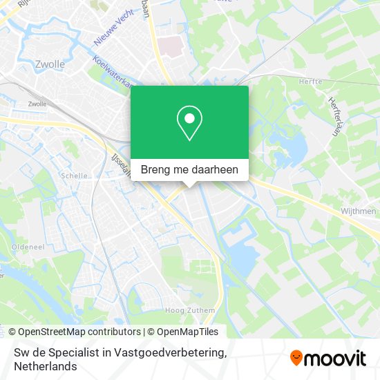 Sw de Specialist in Vastgoedverbetering kaart