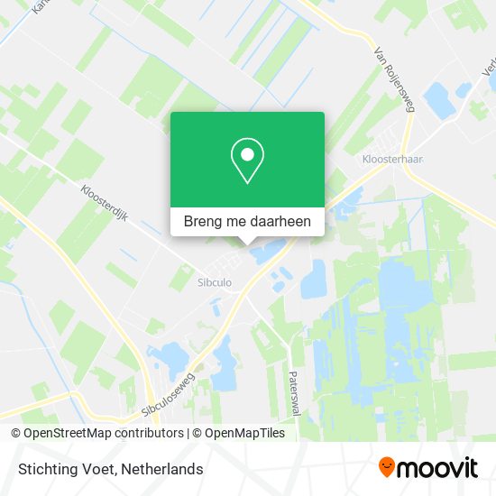 Stichting Voet kaart