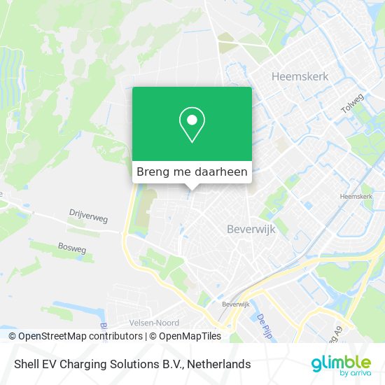 Shell EV Charging Solutions B.V. kaart