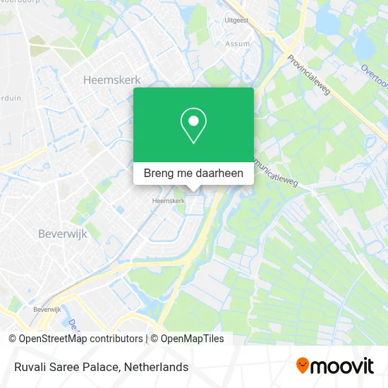 Ruvali Saree Palace kaart