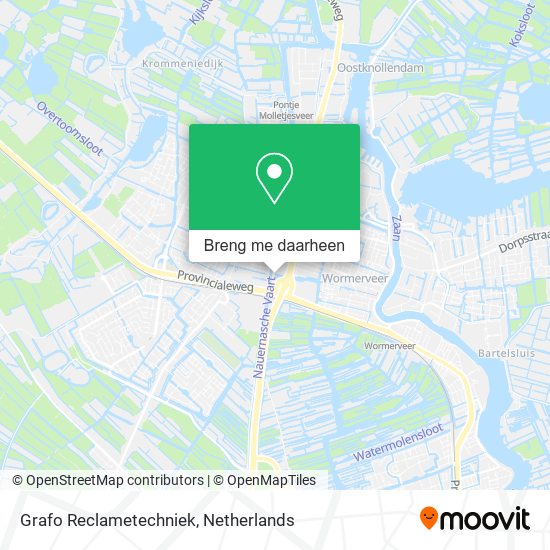 Grafo Reclametechniek kaart